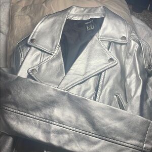 Forever 21 Silver Women's Jacket